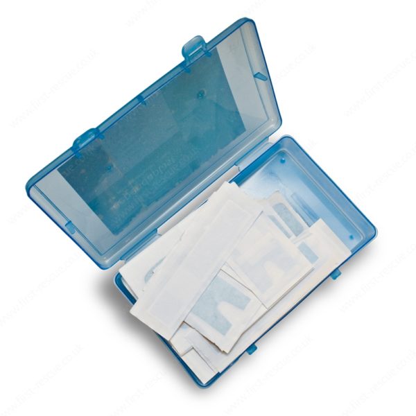 Premium Blue Assorted Catering Plasters (Box of 120) 1