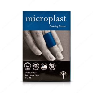 Blue Metal detectable catering plasters