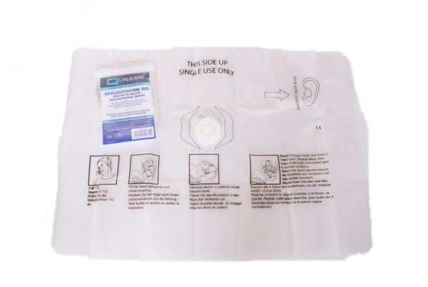 CPR Resuscitation Face Shield with One Way Valve
