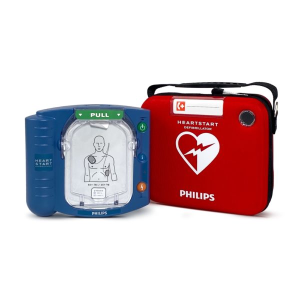 Philips HeartStart HS1 Defibrillator with Slim Carry Case 1