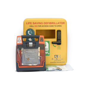 Cardiac Science Powerheart G3 Elite Fully Auto Defibrillator & Defibstore 4000 Package