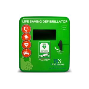 DefibStore 4000 Outdoor Defibrillator Cabinet (Non-Locking) Green